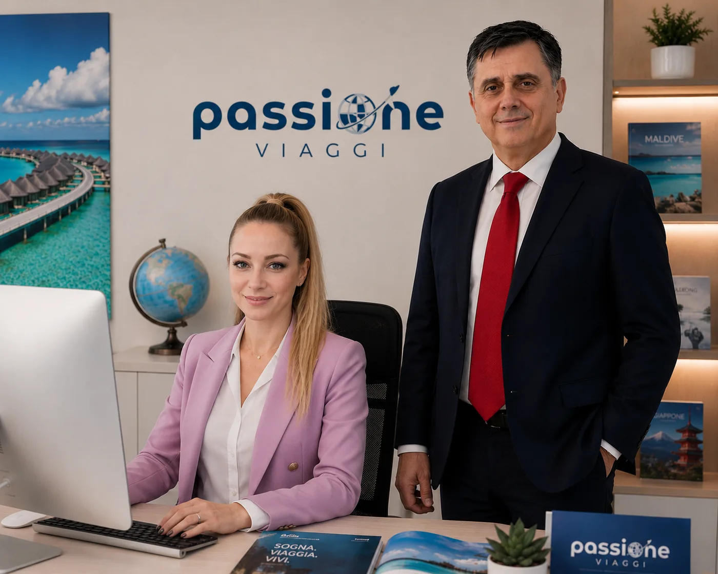 L'ufficio di Passione Viaggi